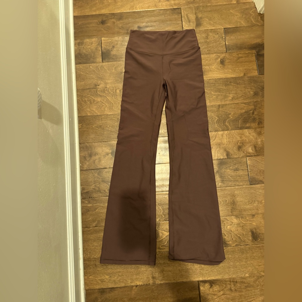 Abercrombie Brown Flared Athletic Pants